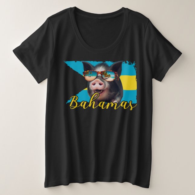 Bahamas Pignoires - Exuma Pig Beach Adventure (Design devant)