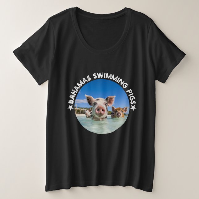 Bahamas Pigs de natation Exuma (Design devant)