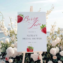 Baie dans l'eau de l'amour aquarelle fraise bienve