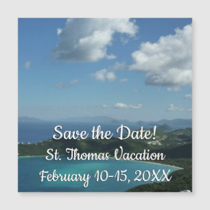 Baie de Magens, scene de l'île St Thomas Beautiful