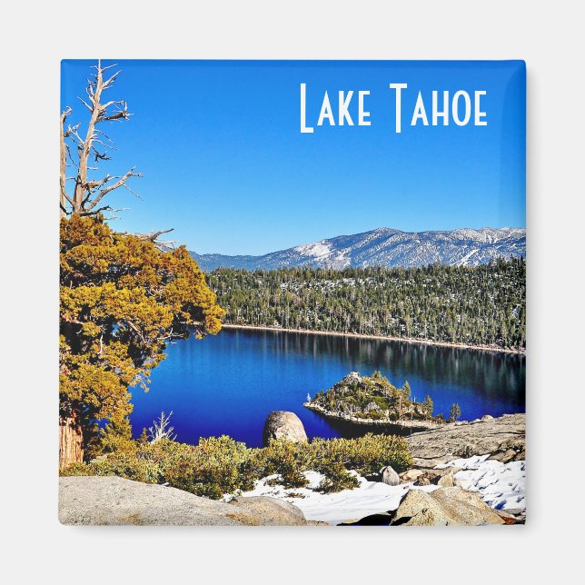 Baie d'Emeraude magnifique, lac Tahoe Magnet (Devant)