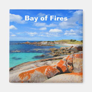 Baie des incendies, Tasmanie, Australie Magnet