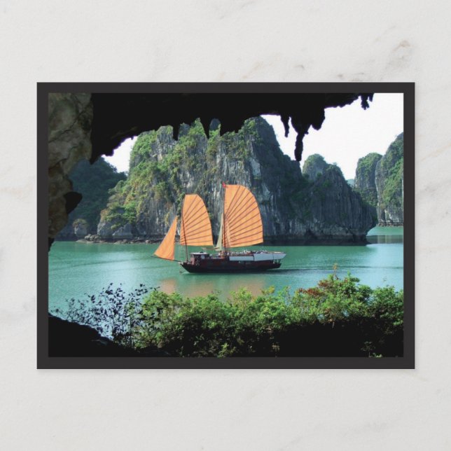 Baie d'Halong - Carte postale (Devant)