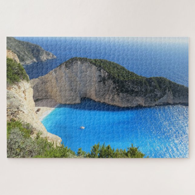 Baie maritime océanique puzzle paysage côtier scén (Horizontal)