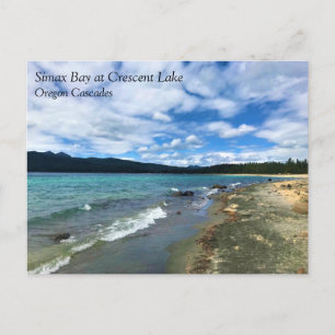 Baie Simax à Crescent Lake, Oregon Carte postale