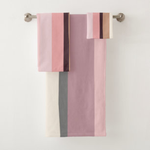 Baies Abstraites roses et beiges