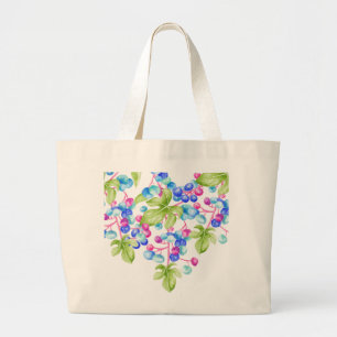 Baies de porcelaine sur un sac d'alimentation Jumb