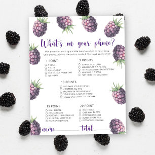 Baies douces - Ce qui se passe sur votre jeu de té