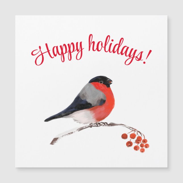 Baies rouges et taupes, Joyeuses vacances ! (Devant)