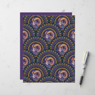 Baies Whimsical Zodiac Mandala Art Déco St Jacques