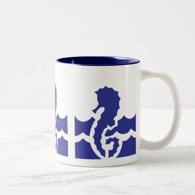 Baignade Equestre Seashore Mug (Droit)