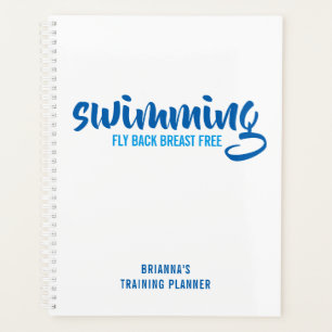 Baignade Retour Breast Free SwimTraining Planner