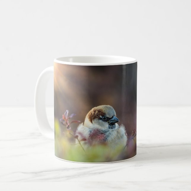 Baignade soleil Finch café Mug (Devant gauche)