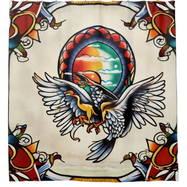 baignoire mise à niveau rideau de douche personnal (Devant)