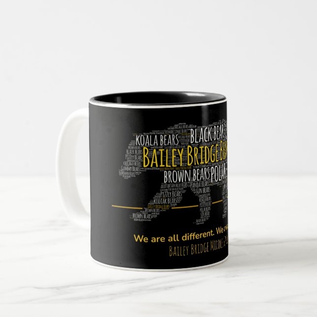 Bailey Bridge PTSA - Nous Sommes Tous Des Ours Mug (Devant gauche)