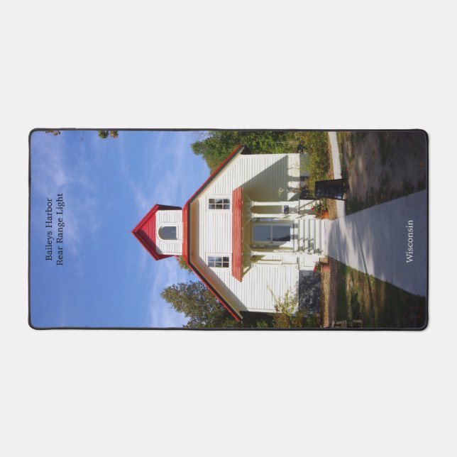 Baileys Harbor Rear Range Light desk mat (Recto)