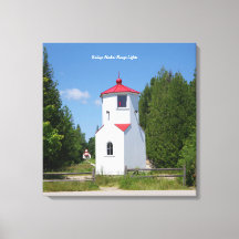 Baileys Harbour Range Lights impression de toile