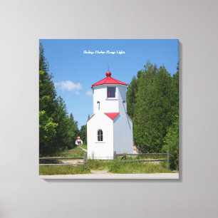 Baileys Harbour Range Lights impression de toile