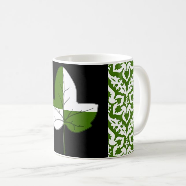 Bailiwick de Ivyeinrust Populace Badge de café Mug (Devant droit)