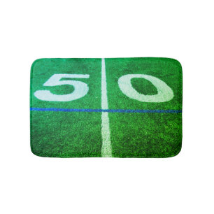 Bain 50 yards de ligne de football terrain tapis de bai