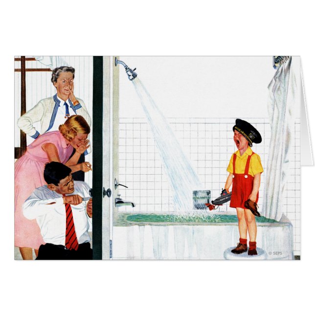 Bain à débordement (Devant horizontal)