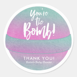 Bain Bombe Stickers Douche Favoriser Stickers