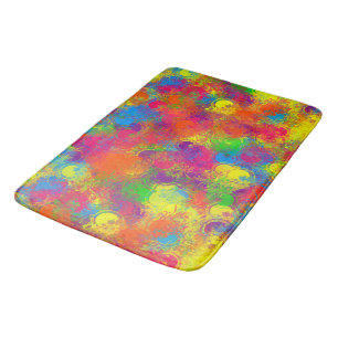 Bain Chaîne de peinture CKC-Paint Floraux-Gros Tapis