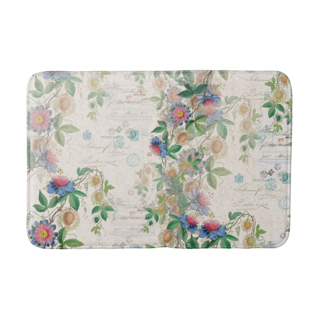 Bain Le Plumeria tropical d'île fleurit le tapis de (Devant)