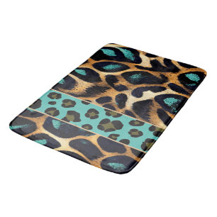 Bain Leopard - Mat de bain, Tapis