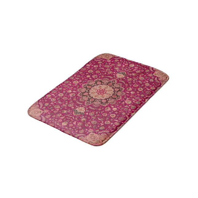 Bain Motif de tapis vintage persan (Angle)