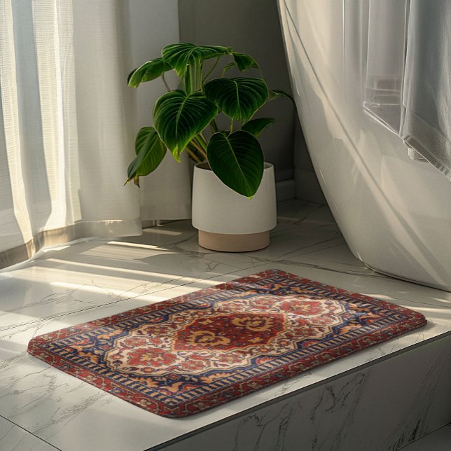 Bain Motif ethnique de tapis persan coloré (Créateur téléchargé)