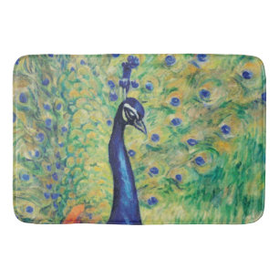 Bain Peacock - Mat de bain, Tapis