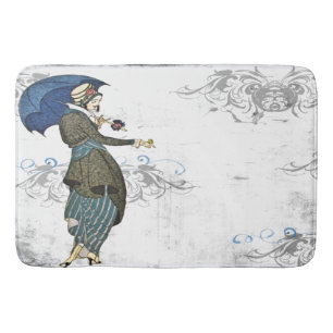 Bain Tapis cosplay de salle de bains de joli steampunk