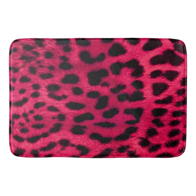 Bain Tapis de bain/motif de zèbre rose (Devant)