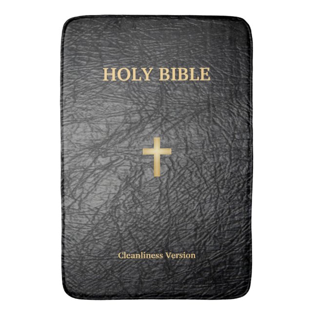 Bain Tapis de douche de Sainte Bible (devant Vertical)