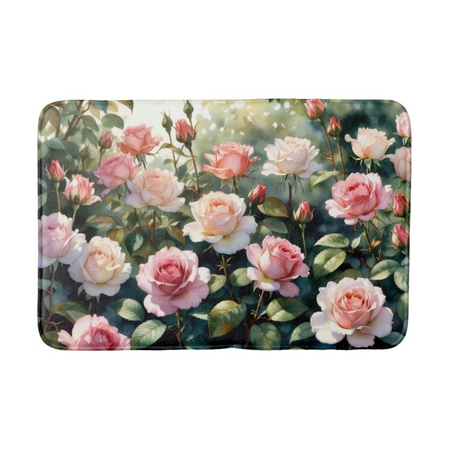 Bain Tapis de jardin Rose Blush (Devant)