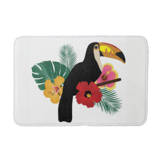 Bain Tapis de salle de bains de toucan