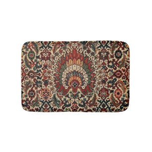 Bain Tapis de tapis persan turc antique