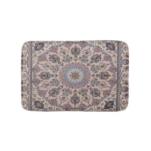 Bain Tapis de tapis persan turc antique Oriental