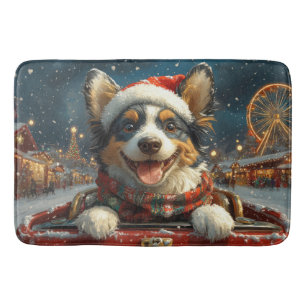 Bain Tapis roulant de Noël pour chien Blue Heeler