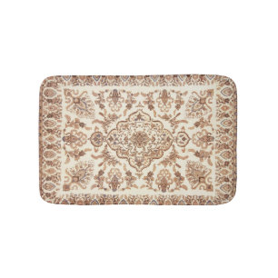 Bain Vintage Floral Perse Motif de tapis