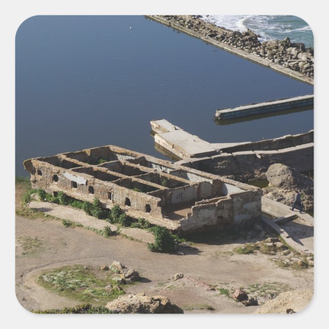 Bains Sutro de San Francisco Ruines #2 Stickers (Devant)