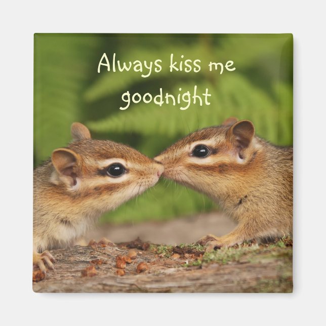 Baiser Chipmunks Magnet (Devant)