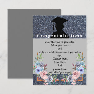 Baiser de diplôme Carte de voeux