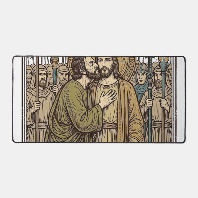 Baiser de trahison biblique vintage (Recto)