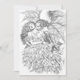 Baiser de Vampire par Al Rio - Vampire et Art fémi