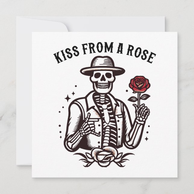 Baiser d'une rose (Devant)