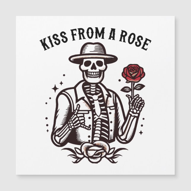 Baiser d'une rose (Devant)