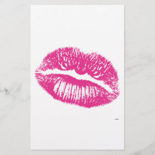 Baiser, Lèvres roses