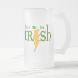 Baiser-moi Irish Lightning Bolt Mug